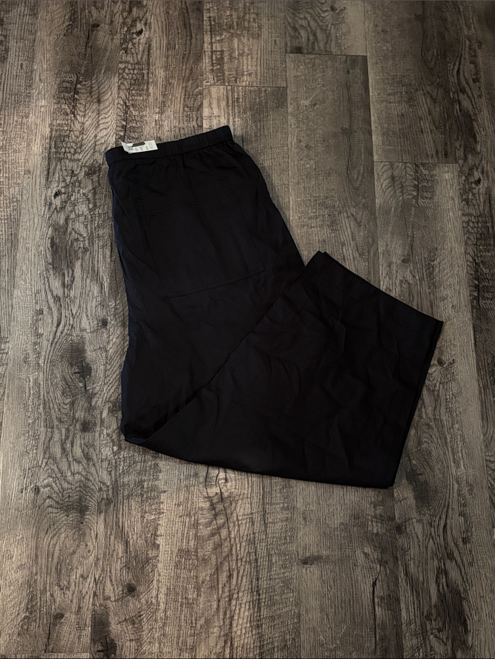 Madewell Wide-Leg Barrel Pants - Black - Size XLarge Short